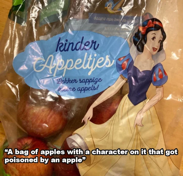 Manzanas blancanieves