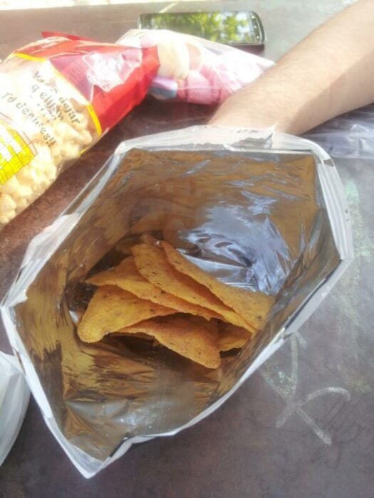 Reduflación en los doritos