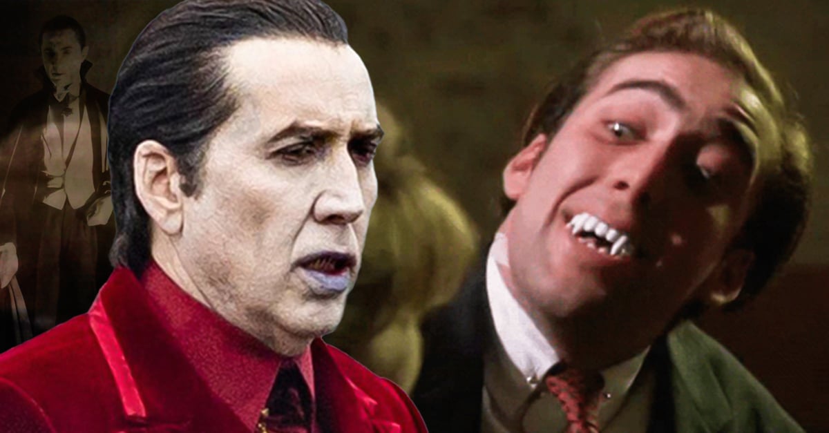 Sale el primer vistazo de Nicolas Cage como Drácula y es un regreso espectacular