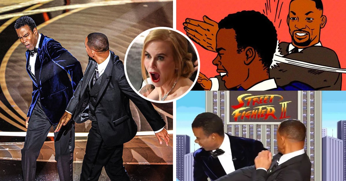Will Smith abofetea a Chris Rock en los Óscars y los MEMES son una cosa bonita