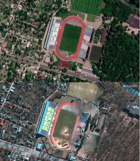 Estadio entrenamiento olímpico Chernígov