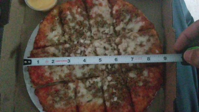 Pizza 12 pulgadas