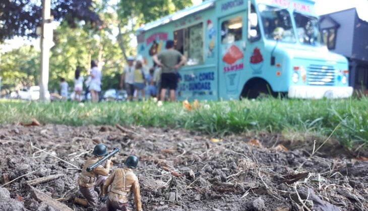 Asalto carro de helados