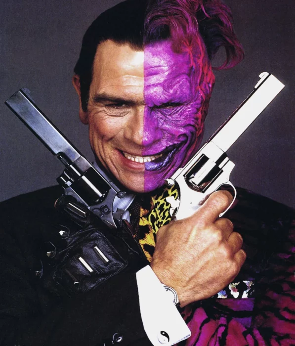 Dos caras Tommy Lee Jones