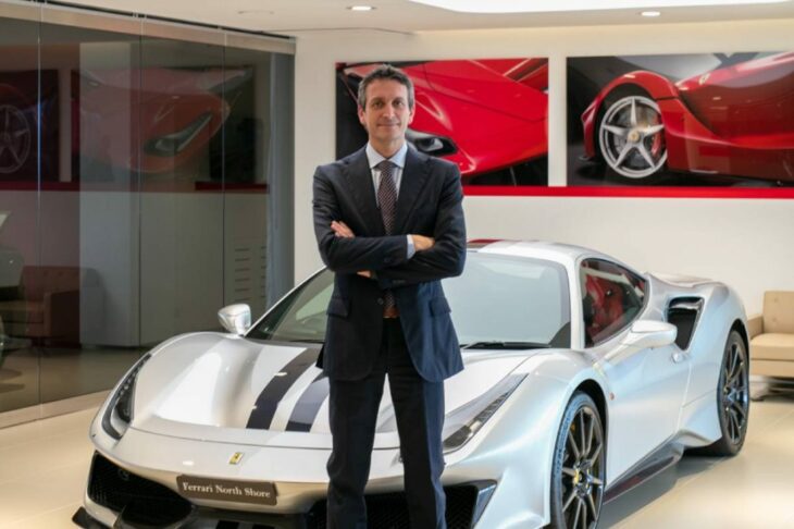 Enrico Galliera No cualquiera es cliente de Ferrari