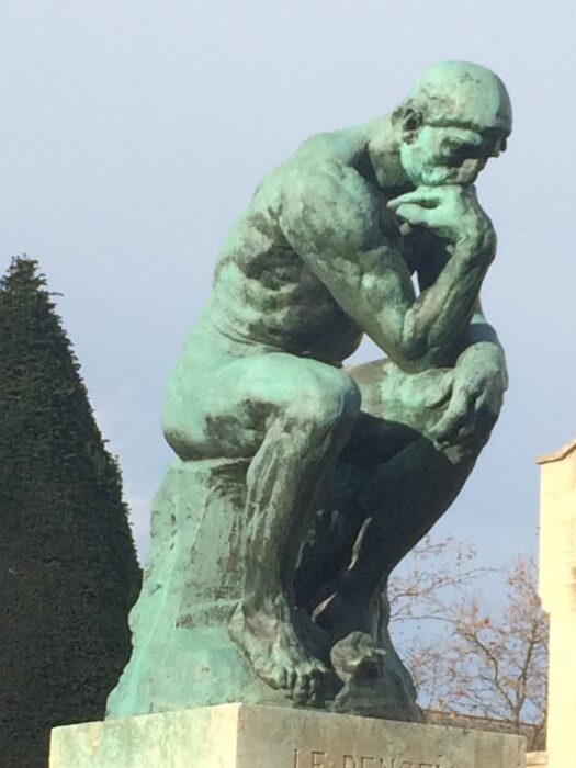 El Pensador de Auguste Rodin