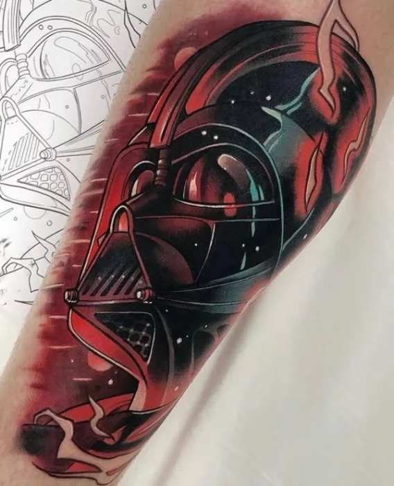 Darth Vader tatuaje