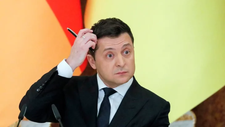 Zelensky sorprendido