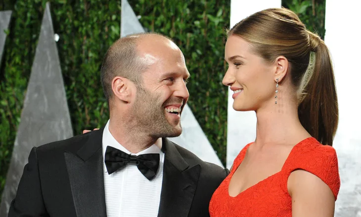 Rosie Huntington-Whiteley y Jason Statham