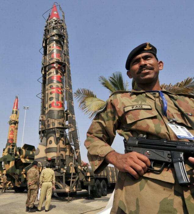 Misiles nucleares pakistaníes