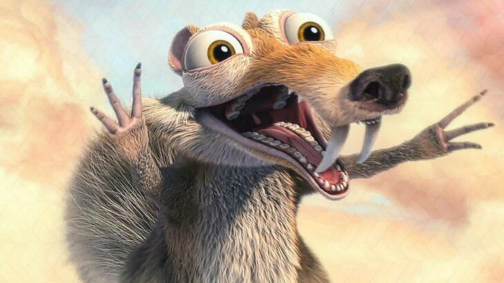 Scrat La Era de Hielo