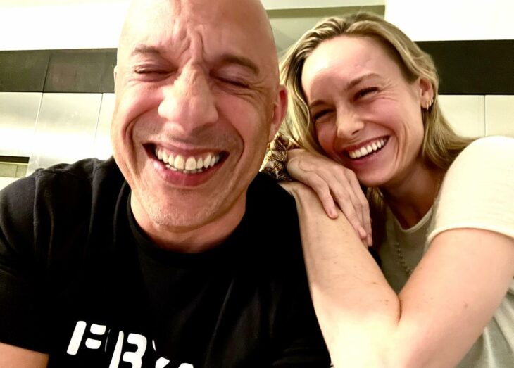 Brie Larson y Vin Diesel