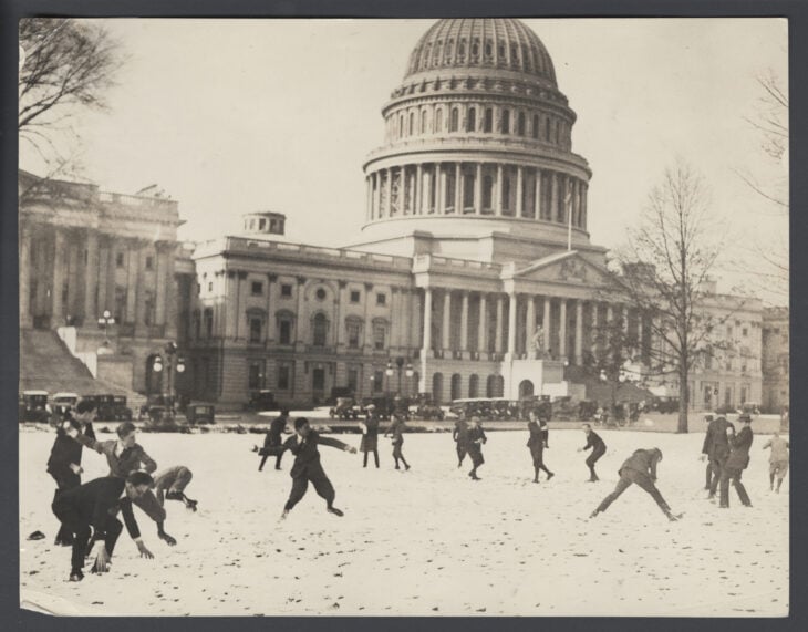 Capitolio bolas de nieve