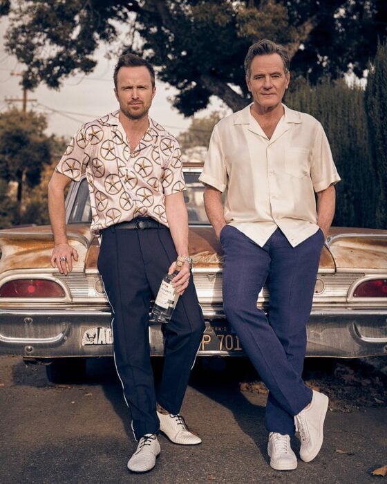 Aaron Paul y Bryan Cranston