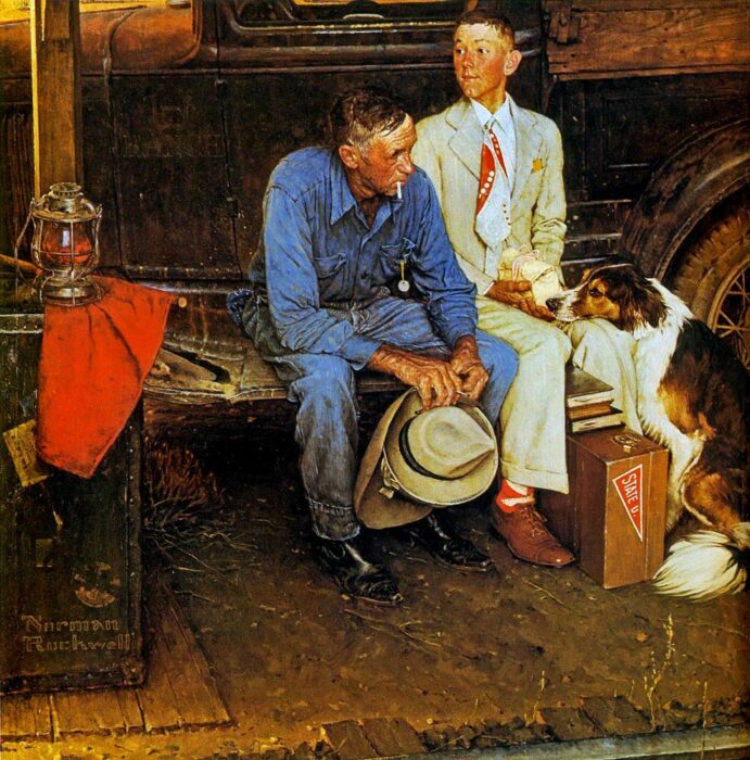 Breaking Home Ties (Rockwell)