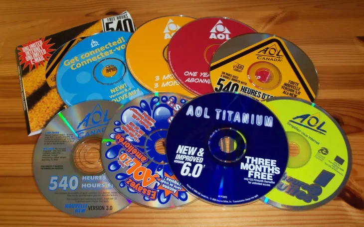 Aol discos con internet