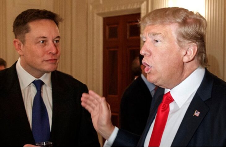 Donald Trump Con Elon Musk