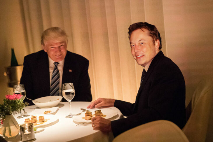 ELon Musk y Trump