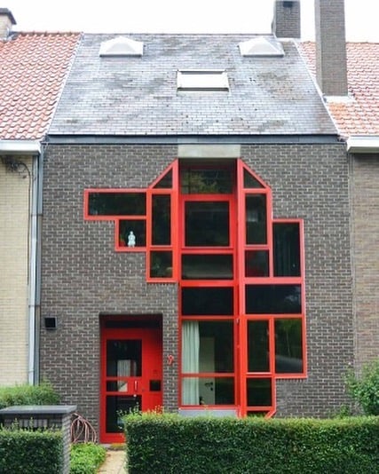 Pixelart casas belgas