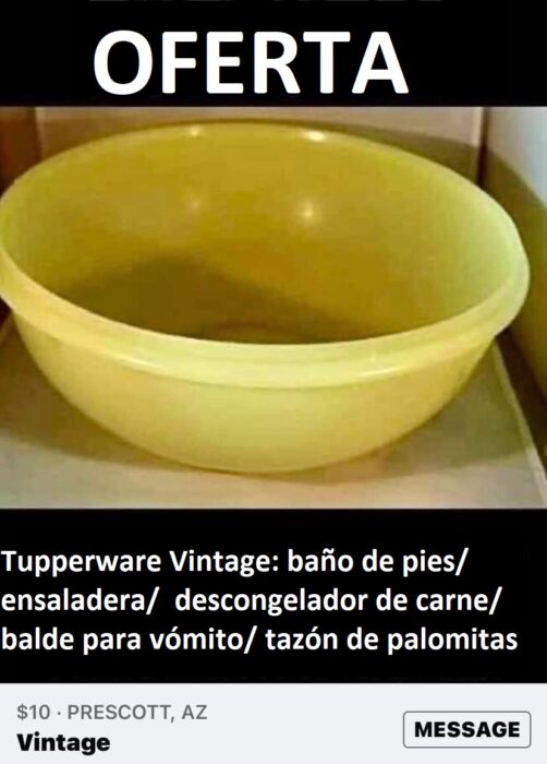 Tuperrware VIntage Bowl 