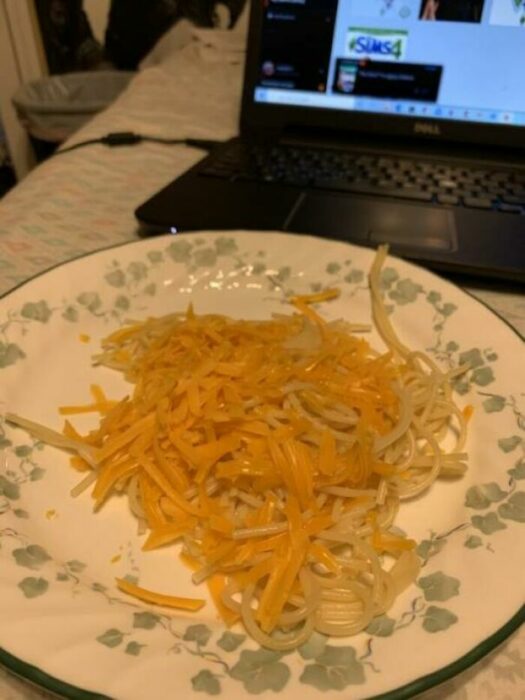 Pasta sin salsa