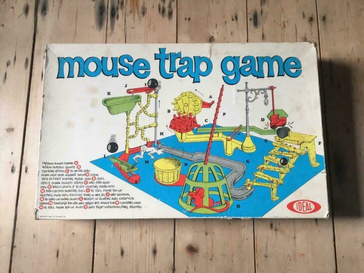 Juego de mesa atrapando al ratón