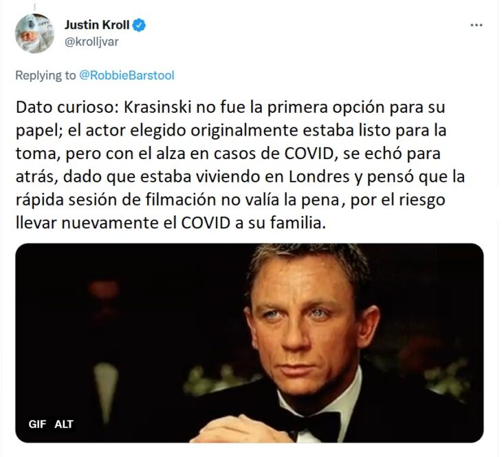 La primera opción era Daniel Craig para Reed Richards