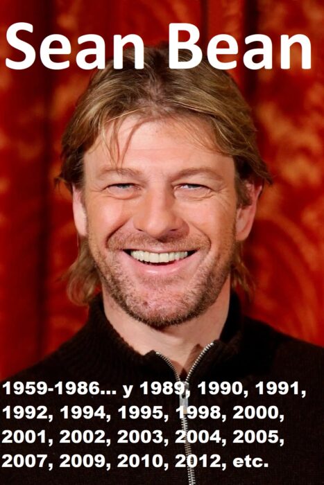 Sean Bean Nacido en muerto en