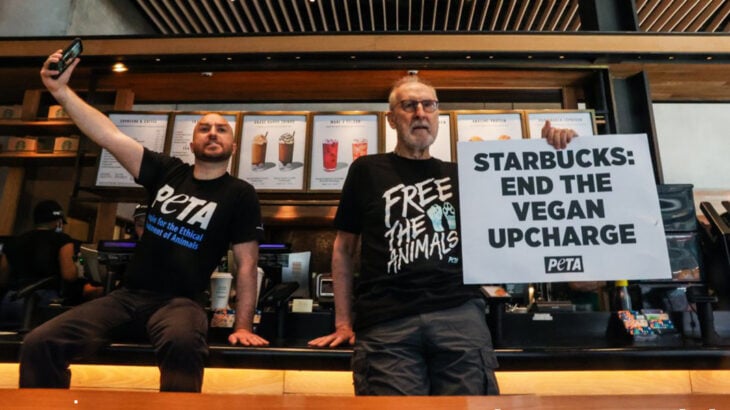 Protestas en Starbucks