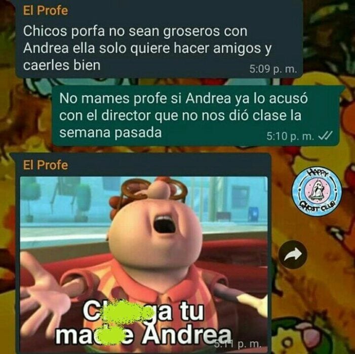 Andrea lo hizo otra vez