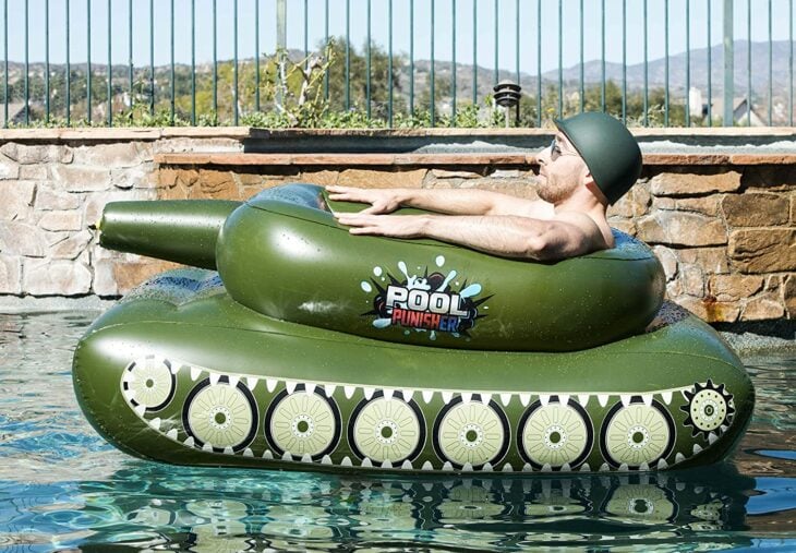Tanque inflable para alberca