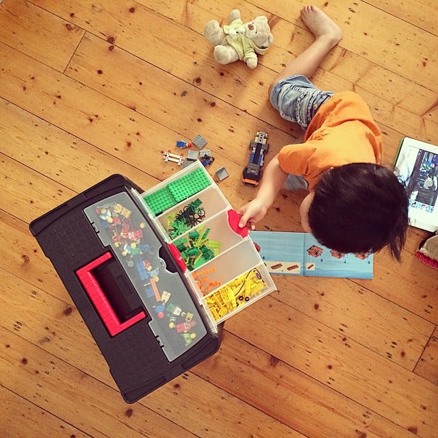 Caja de herramientas Lego