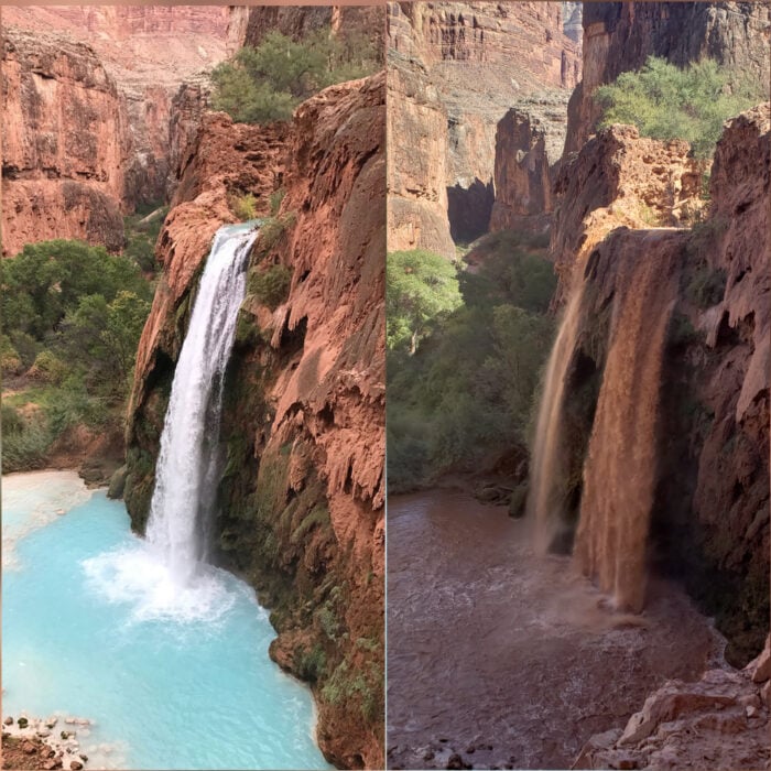 Havasupai cascadas