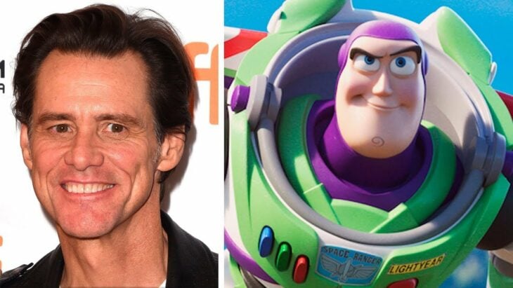 Buzz y Jim Carrey