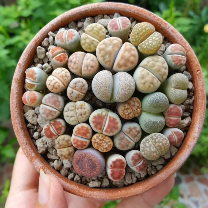 Piedras vivas Lithops