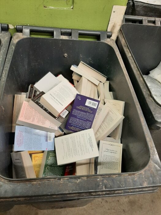 Literatura a la basura
