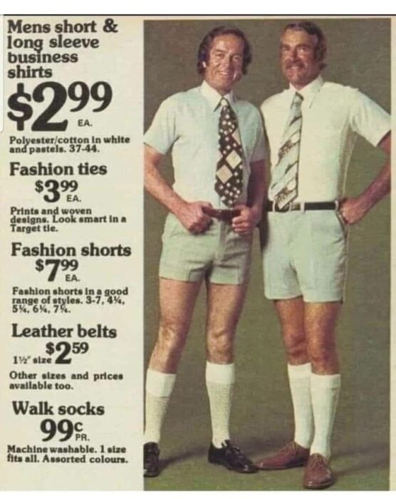 A la moda de los negocios canadienses 1975