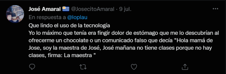 Respuesta Twitter