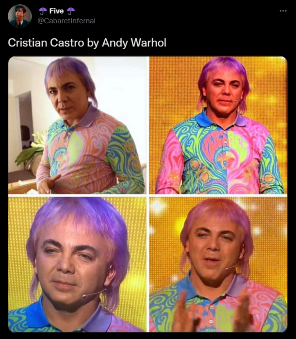 Cristian Castro por Andy Warhol