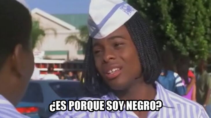 Es porque soy negro