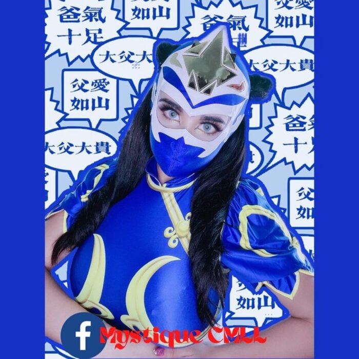 Mystique cosplay Chun Li