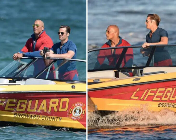 La Roca y Zac Efron - Guardianes de la Bahía