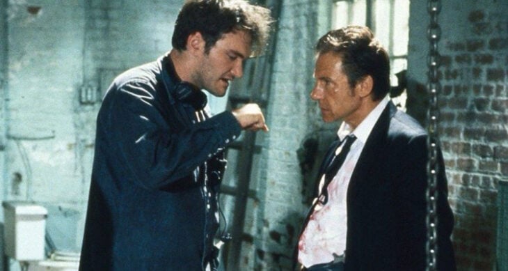 Harvey Keitel y Tarantino