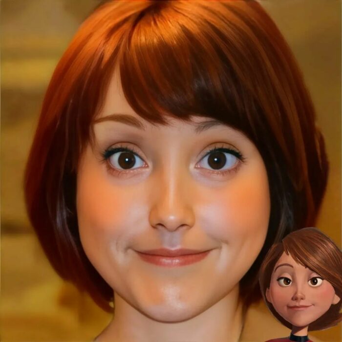 Helen Parr realista por Hidreley Diao