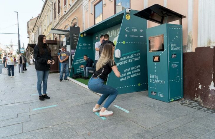 Estación de autobús saludable