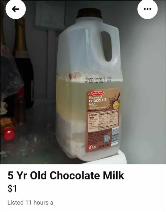 Leche de 5 años