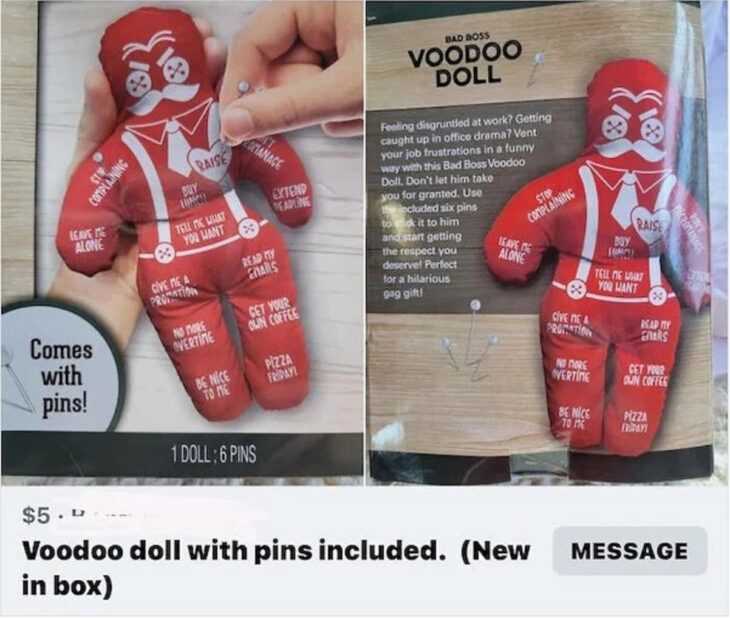 Muñeco Voodoo