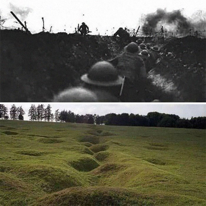Campo de batalla Primera Guerra Mundial