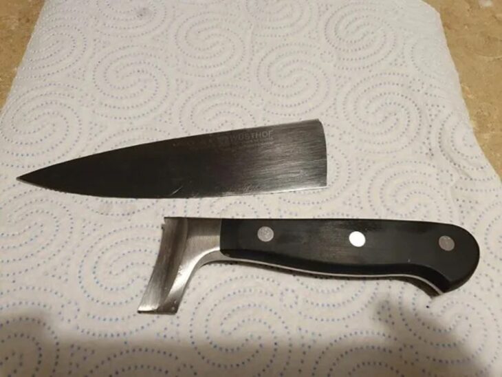 El colmo de un cuchillo