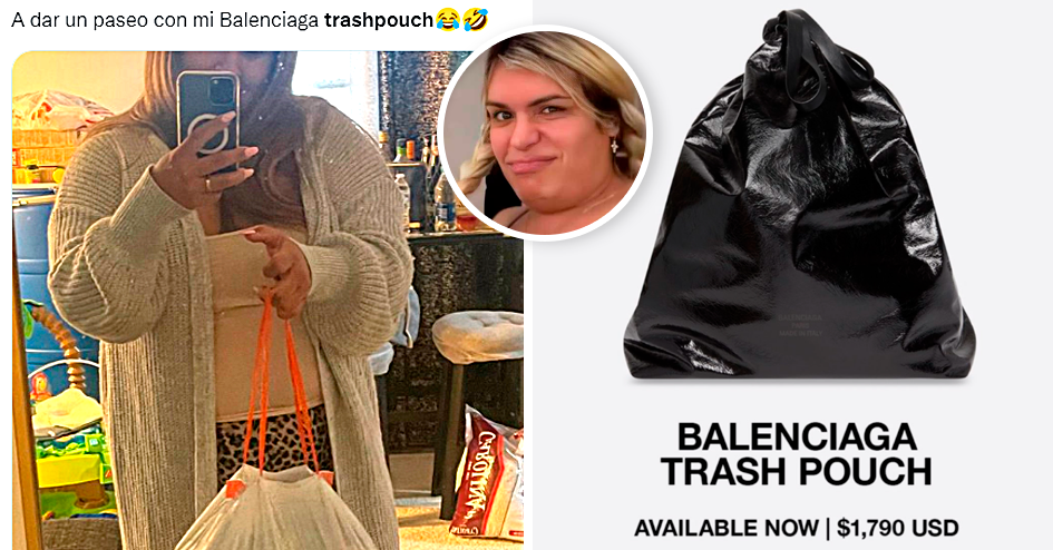 Balenciaga vende un bolso que imita una bolsa de basura por 1.750 euros